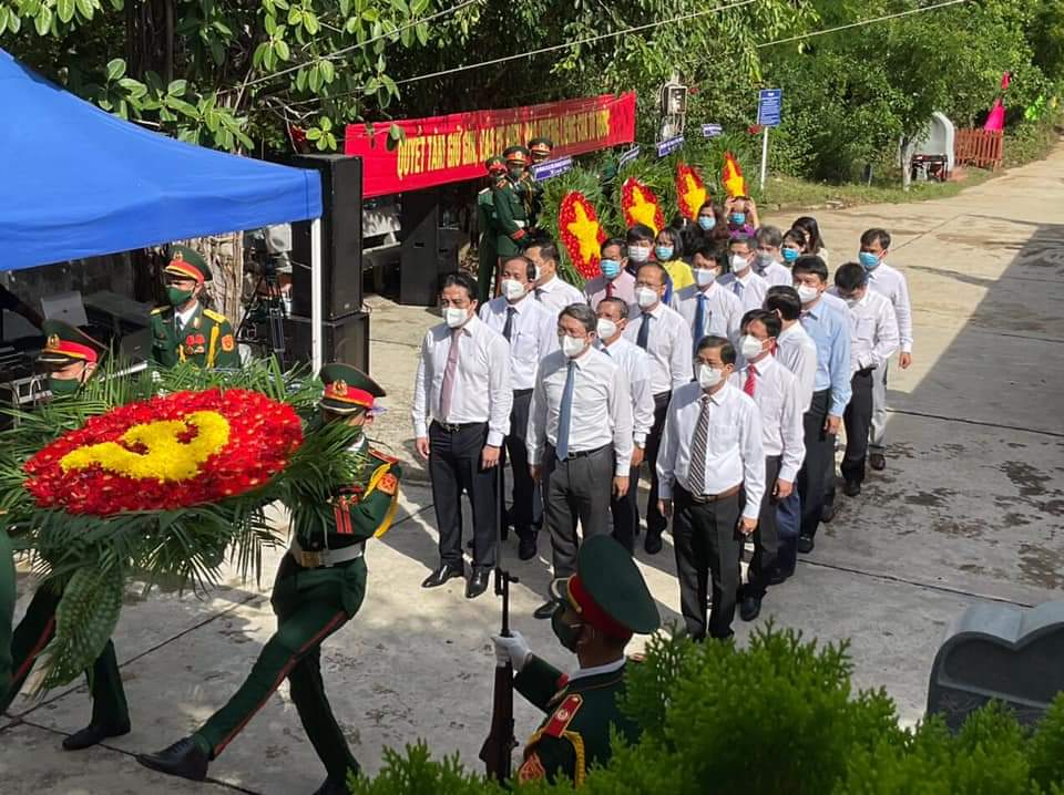 LONG TRỌNG TỔ CHỨC LỄ KỶ NIỆM 60 NĂM NGÀY MỞ ĐƯỜNG HỒ CHÍ MINH TRÊN BIỂN (23/10/1961 –23/10/2021)